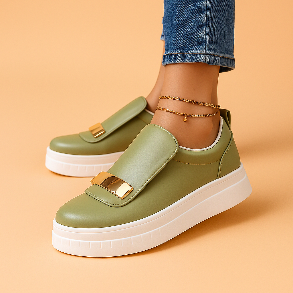 Alessia polstrede sneakers