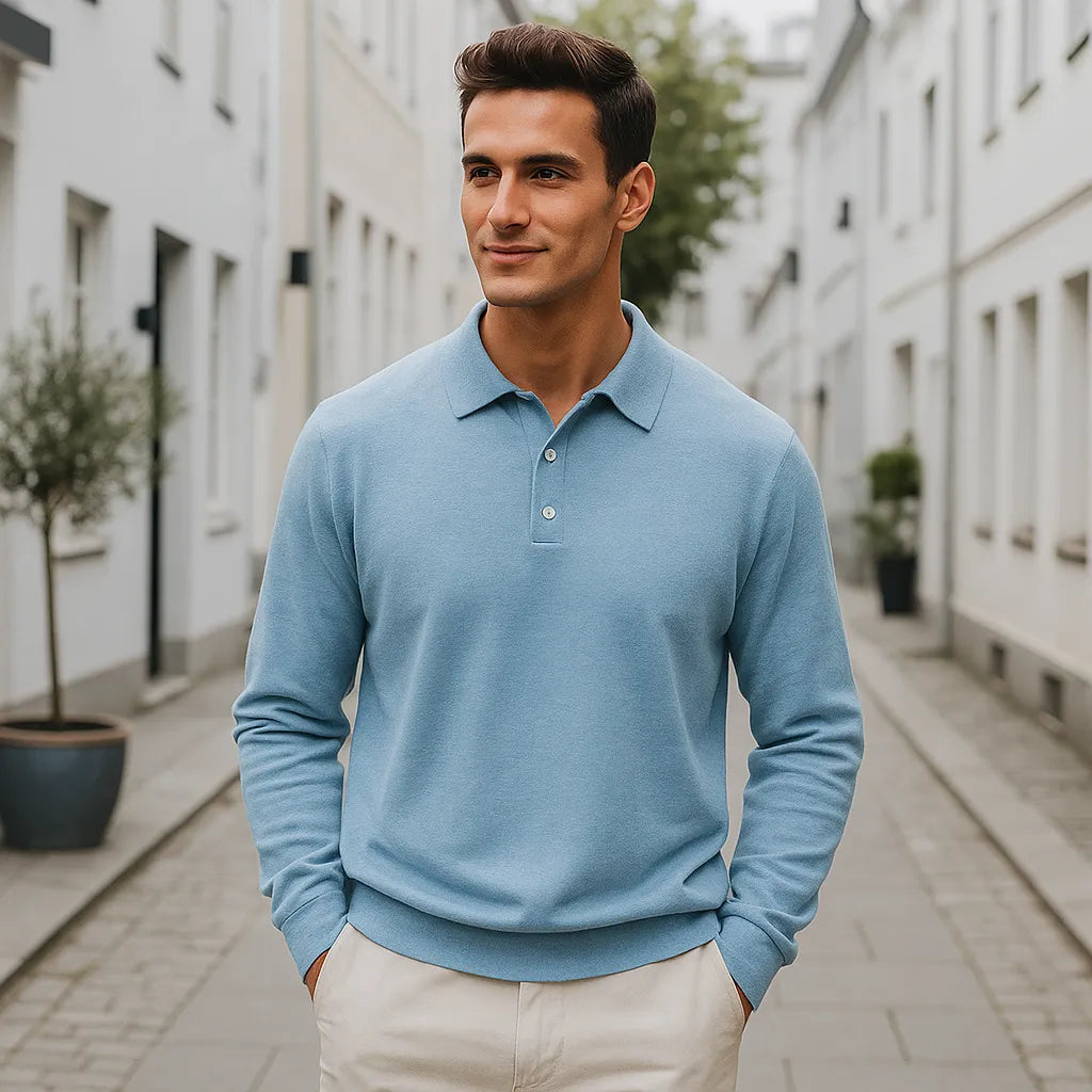 Polo Jason™ clásico idioma inglés para hombre