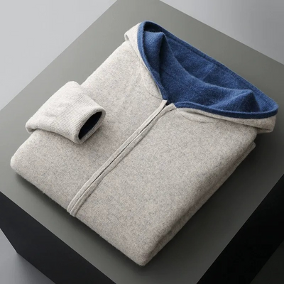 Casa™ Uld Hoodie – Luksus Uld-Sweater med Hætte