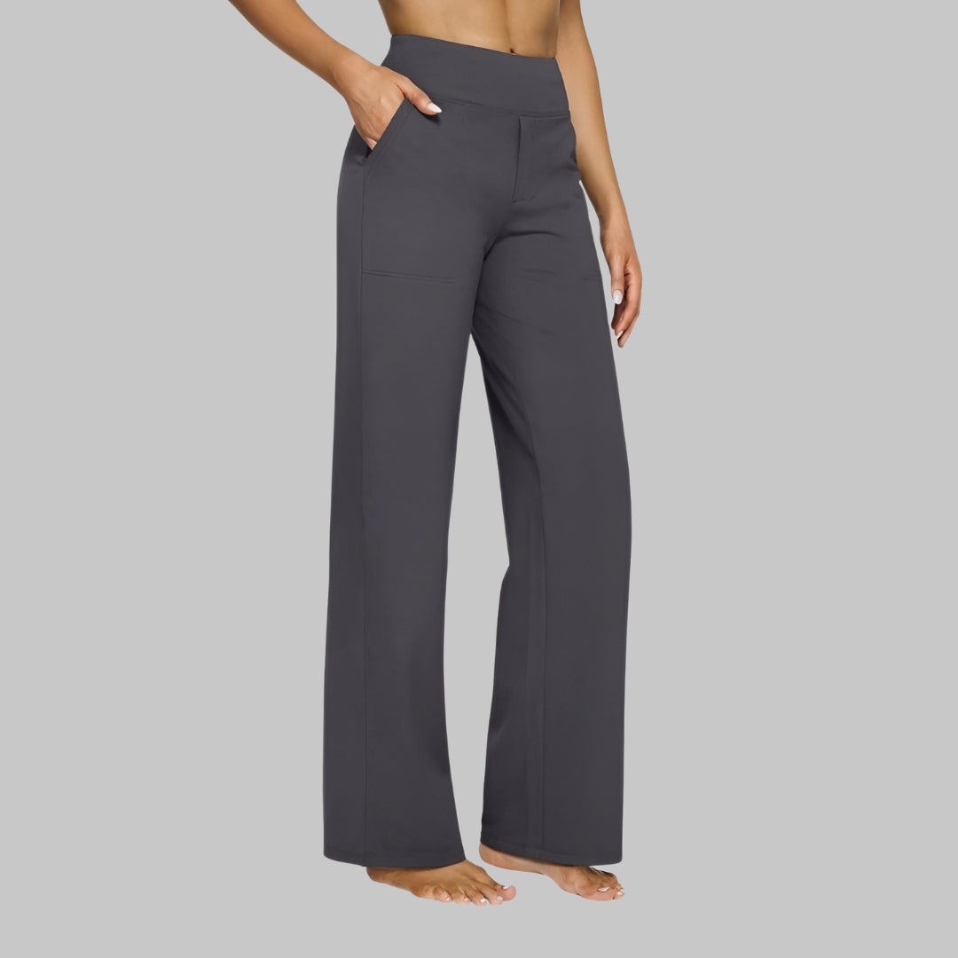 Calista | Elegant bukser i blødt jersey