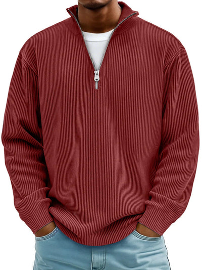 Calix™ | Stilfuld half-zip sweater til mænd
