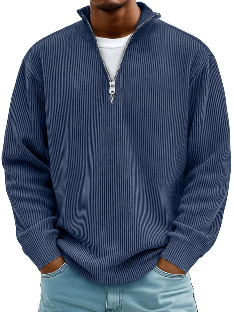 Calix™ | Stilfuld half-zip sweater til mænd