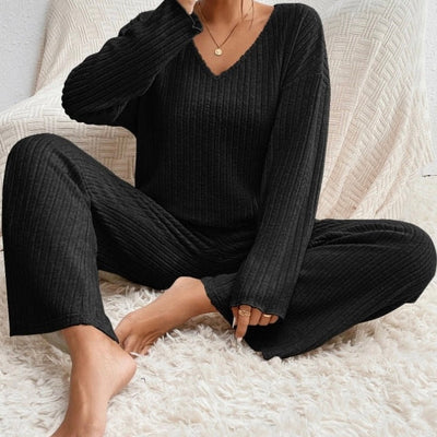 Ella™ | Elegant Strikket Todelt Damesæt