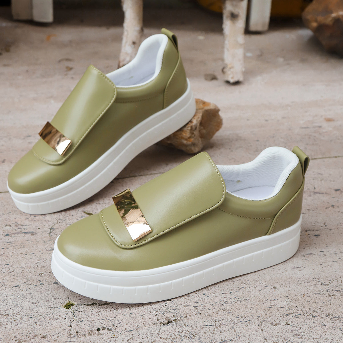 Alessia polstrede sneakers