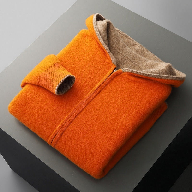 Casa™ Uld Hoodie – Luksus Uld-Sweater med Hætte