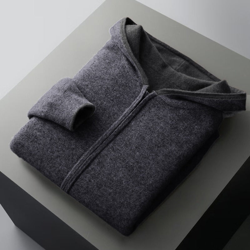 Casa™ Uld Hoodie – Luksus Uld-Sweater med Hætte