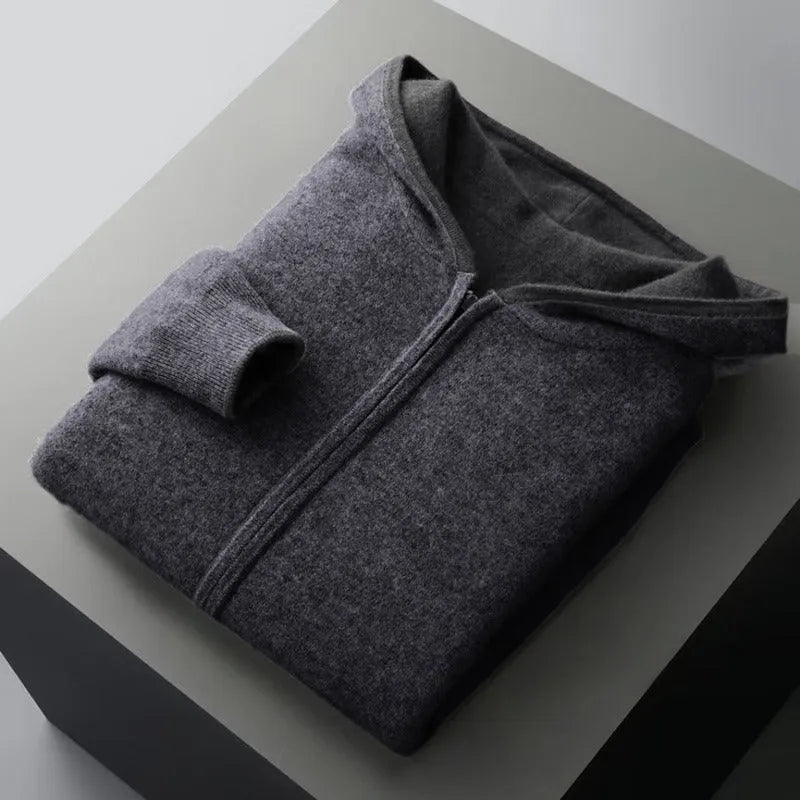 Sudadera con capucha Casa™ Wool Hoodie: lujosa sudadera de lana con capucha
