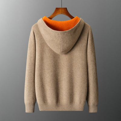 Casa™ Uld Hoodie – Luksus Uld-Sweater med Hætte