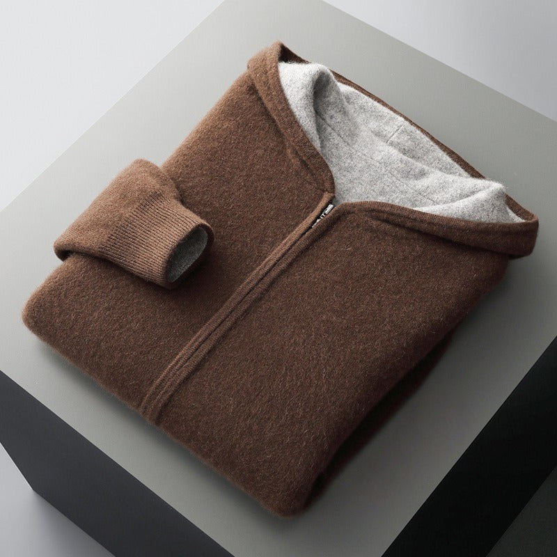 Casa™ Uld Hoodie – Luksus Uld-Sweater med Hætte