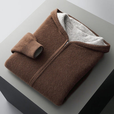 Casa™ Uld Hoodie – Luksus Uld-Sweater med Hætte