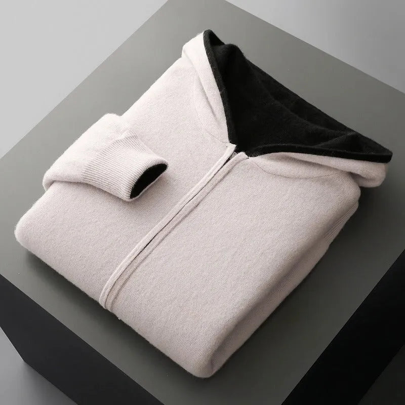 Sudadera con capucha Casa™ Wool Hoodie: lujosa sudadera de lana con capucha