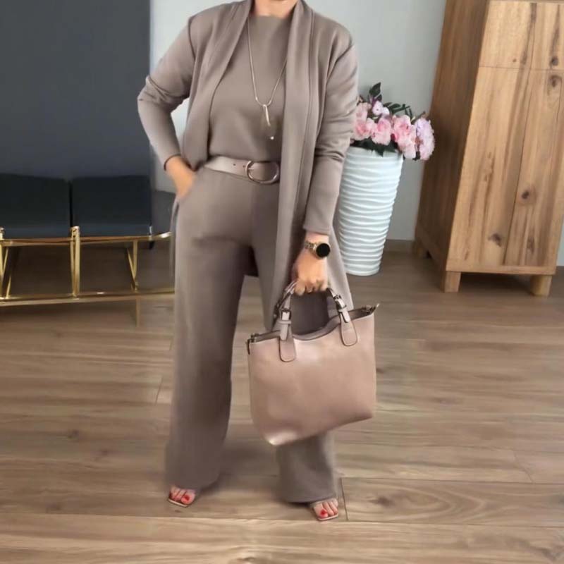 Nanna™ 3-Delt Sæt| Elegant & Let