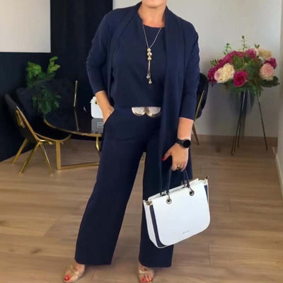 Nanna™ 3-Delt Sæt| Elegant & Let
